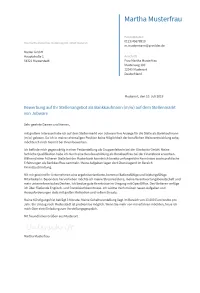 Anschreiben Bankkaufmann erstellen