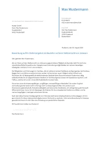 Anschreiben Bauleiter erstellen