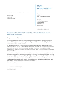 Anschreiben Garten-Und-Landschaftsbauer erstellen