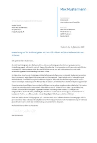Anschreiben Geschaeftsfuehrer erstellen