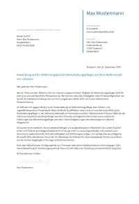 Anschreiben Heilerziehungspfleger erstellen