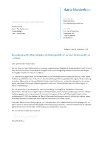 Anschreiben Mediengestalter erstellen