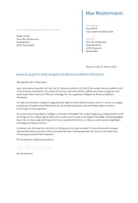 Anschreiben Quereinsteiger erstellen