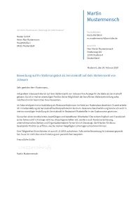 Anschreiben Servicekraft erstellen