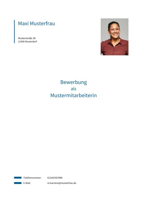 Professionelle Bewerbung