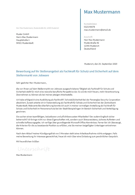 Anschreiben Fachkraft-Fuer-Schutz-Und-Sicherheit erstellen