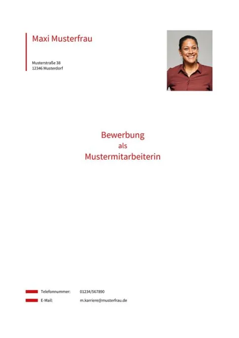 Deckblatt Vorlage