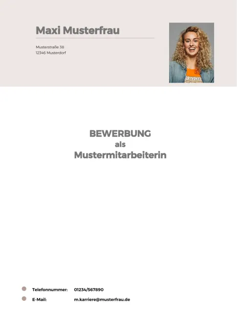 Deckblatt Muster Word