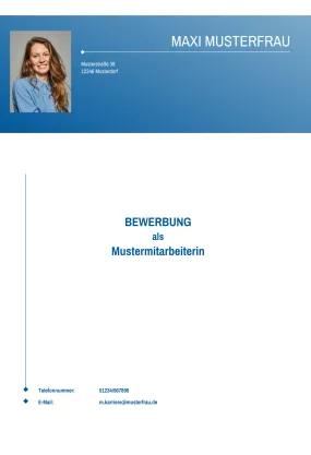 Bewerbung Vorlage PDF