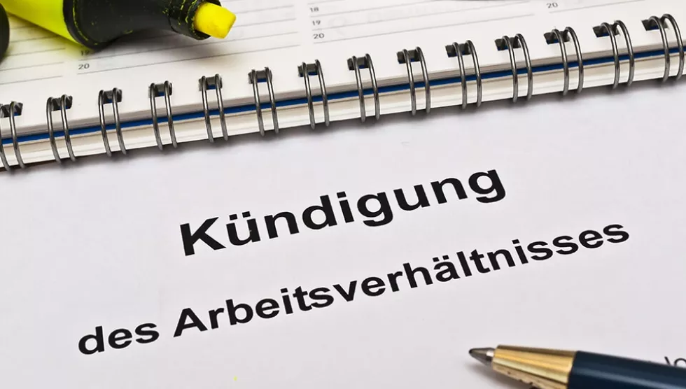 Regeln und Rechte bei der Kündigung eines Arbeitsverhältnisses