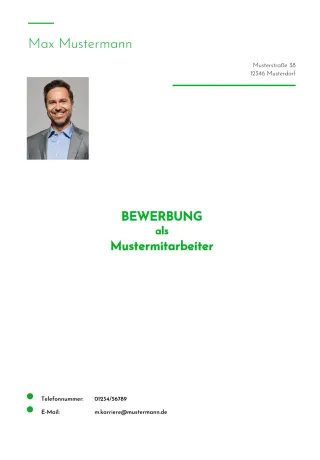 Deckblatt Muster PDF
