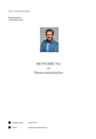 Deckblatt Muster