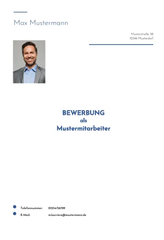 Deckblatt Beispiel