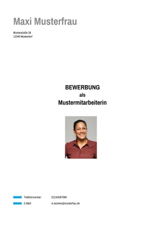 Word Deckblatt erstellen